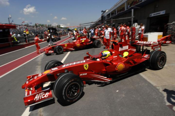 Ferrari Massa Raikkonen