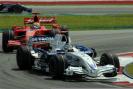 2007 GP Malezji Niedziela BMW Sauber Heidfeld Massa.jpg