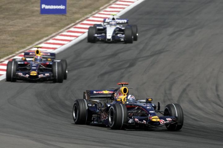 Red Bull Coulthard Webber