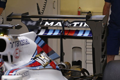 Williams testuje radykalne tylne skrzydło