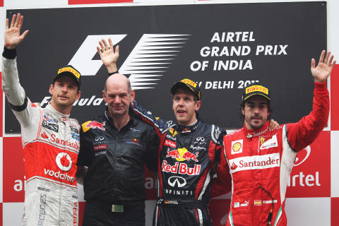 Vettel wygrywa pierwsze GP Indii