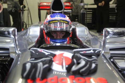 Button zdobywa pole positon przed GP Belgii