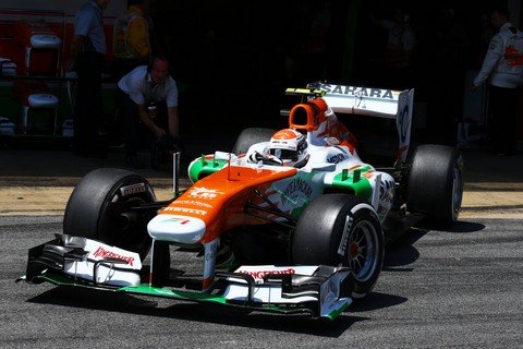 Force India walczy z McLarenem