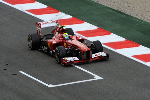 Massa znowu rozbił swoje Ferrari