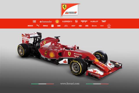 Pierwsze zdjęcie Ferrari F14 T