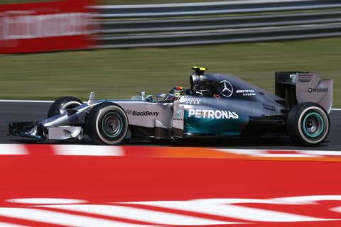 Q2: Rosberg najszybszy pod nieobecność Hamiltona