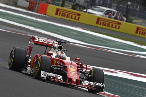 #2 trening: Vettel o włos przed Hamiltonem