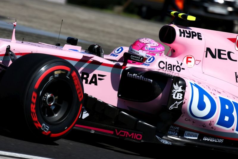 Force India tym razem poza czołową dziesiątką
