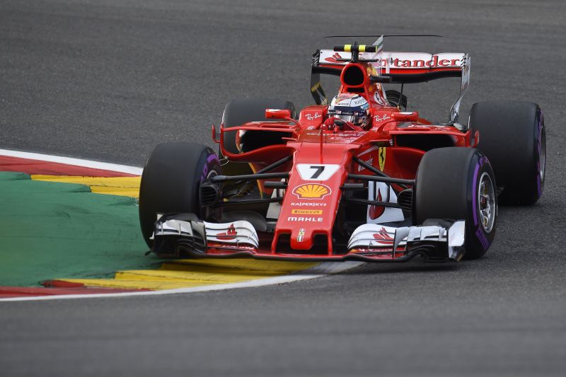 Raikkonen mimo błędu, pomógł Vettelowi w Q3