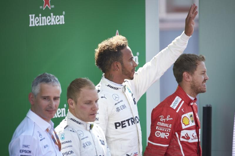 Mercedes na Monzy sięgnął po trzeci dublet w sezonie