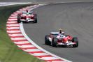 2007 GP Niemiec Piątek Toyota Trulli Schumacher.jpg