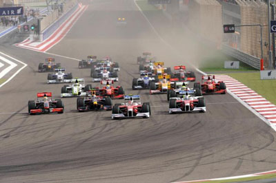 GP Bahrajnu 2009 - start wyścigu