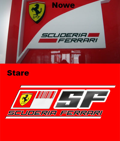Nowe logo Ferrari
