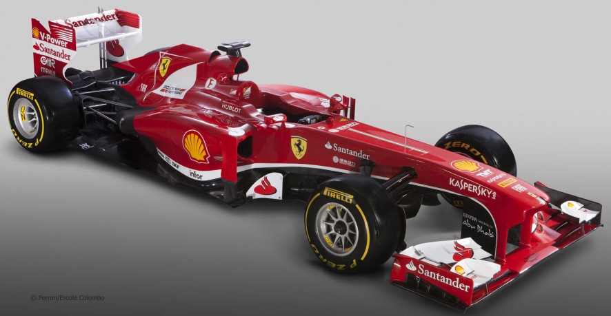 Pierwsze zdjęcie bolidu Ferrari F138, 2013