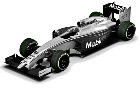 Zmienione barwy bolidu McLaren MP4-29