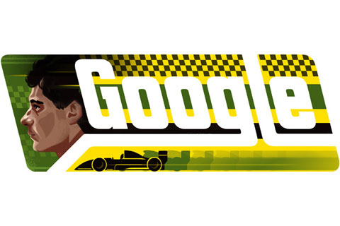 Google Doodle, 54 rocznica urodzin Ayrtona Senny