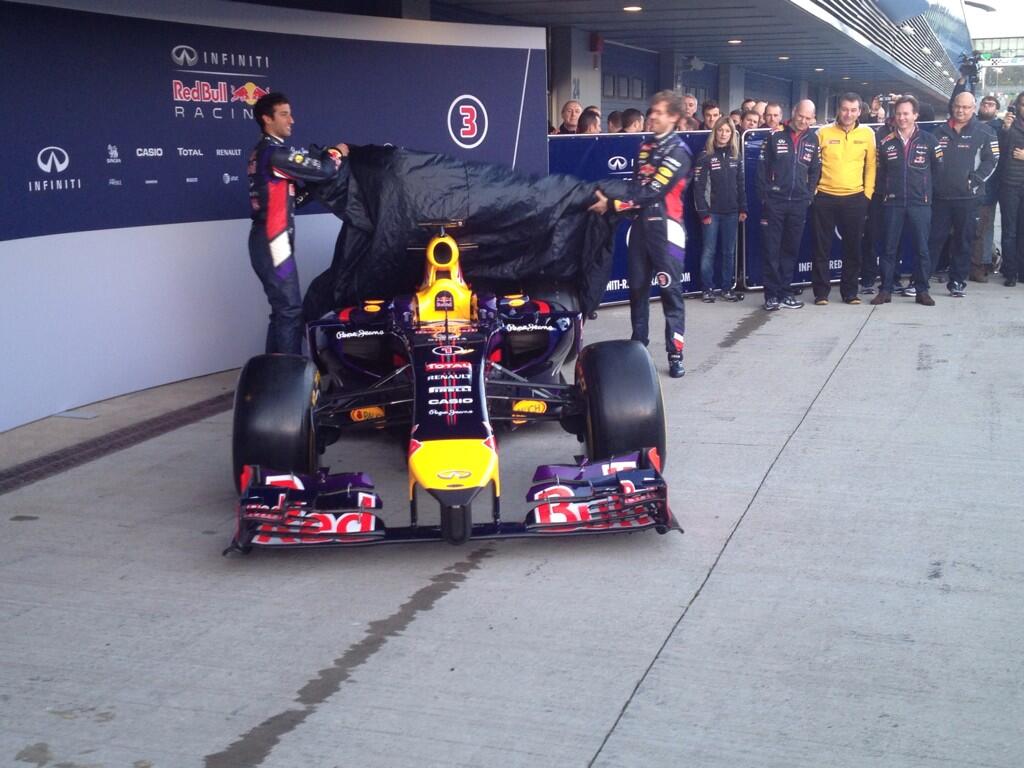 Pierwsze zdjęcie nowego Red Bulla RB10 na sezon 2014