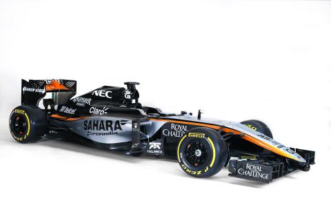 Nowe barwy zespołu Force India