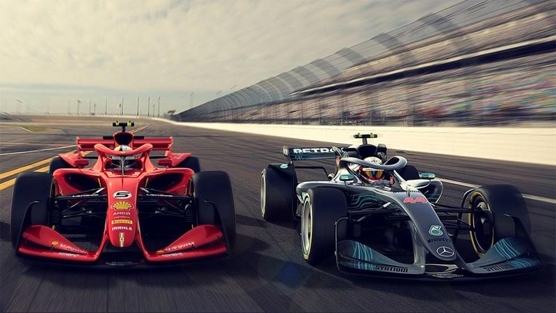 Koncepcyjny bolid F1 na sezon 2021