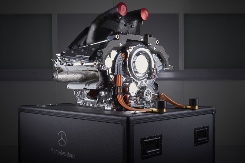 Silnik V6 turbo Mercedesa