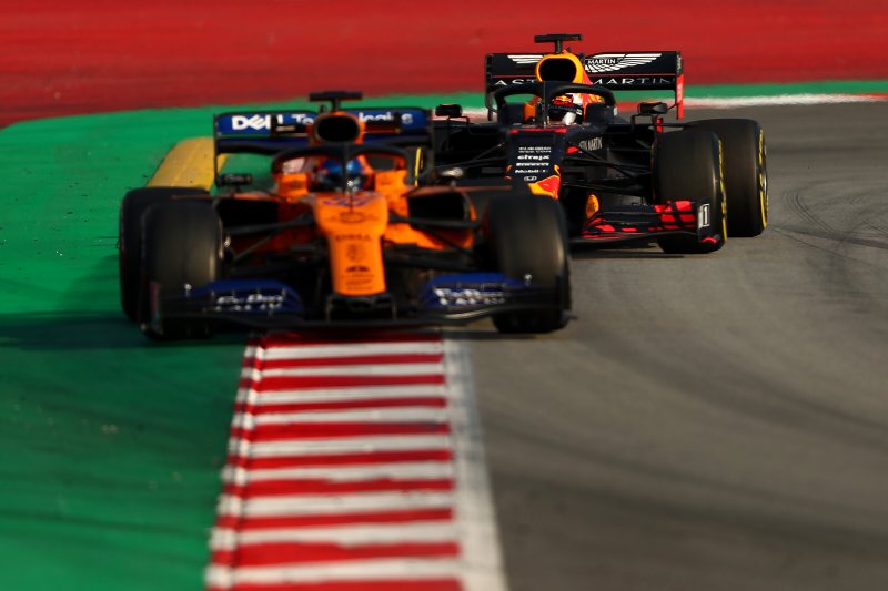 Red Bull vs. McLaren - testy F1. Barcelona 2019