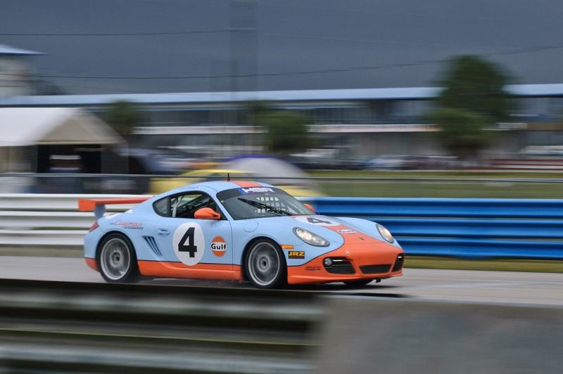 Porsche z logiem Gulf Oil