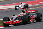 Hamilton najszybszy pod nieobecność Ferrari