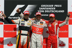 Hamilton wygrywa GP Niemiec, Piquet staje na podium