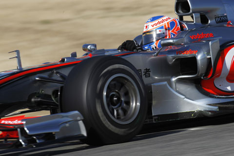 Button najszybszy w Jerez