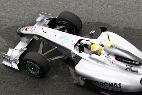 #2 trening: Rosberg z najlepszym czasem
