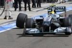 Co stało się podczas postoju Rosberga?