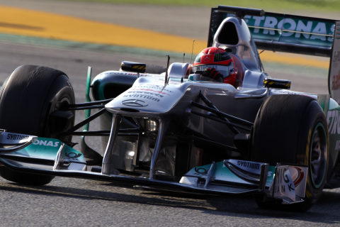 Testy: Mercedes śrubuje rekord