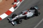 Schumacher i Rosberg pewni formy W03 na ulicach Monako