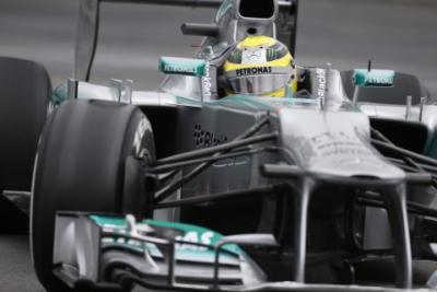 Rosberg najszybszy na suchym Silverstone