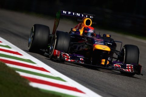 Vettel triumfuje na Monzy