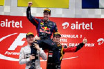 Red Bull i Vettel z czwartym mistrzowskim tytułem