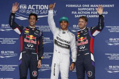 Hamilton zdobywa trzecie w tym sezonie pole position