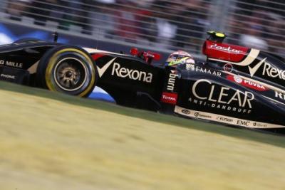 W Lotusie Maldonado zabrakło paliwa