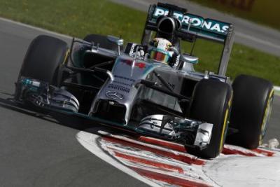 Mercedes: Hamilton miał awarię tarczy hamulcowej
