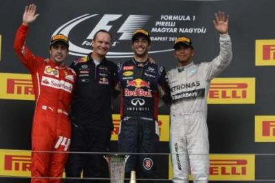 Ricciardo na Węgrzech sięga po drugie zwycięstwo w F1