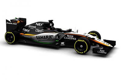 Force India przedstawiło grafiki nowego bolidu VJM08