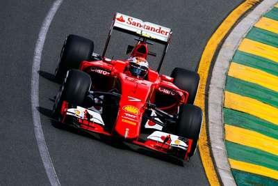Podium Vettela w debiucie dla Ferrari