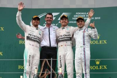Rosberg wygrał w Austrii