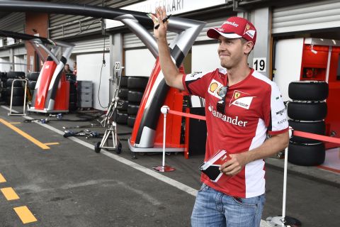 Vettel: nie chcemy być na dziesiątym miejscu