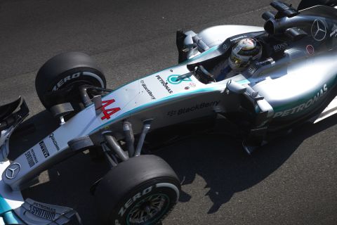 Hamilton w Spa zdobył 48. pole position