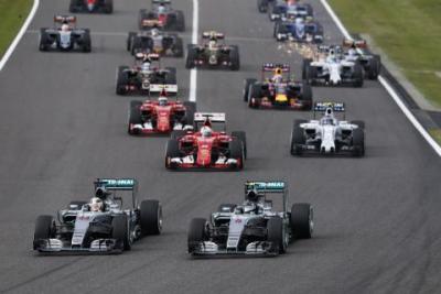Rosberg miał mniejszą moc na starcie GP Japonii