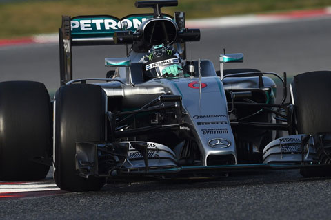 Rosberg w Barcelonie powalczy o ósmą wygraną z rzędu