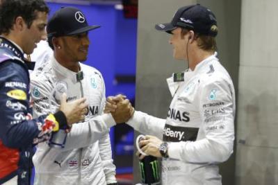 Nie ma napięć na linii Hamilton - Rosberg