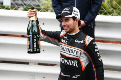 Drugie podium Pereza w sezonie

