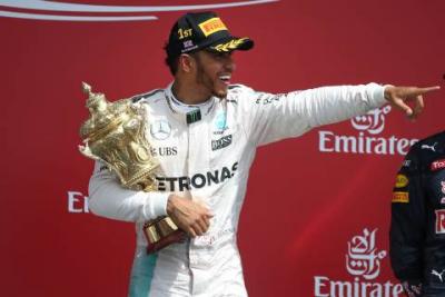 Hamilton po raz czwarty wygrał wyścig na torze Silverstone
